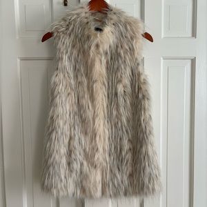 Rachel Zoe Faux Fur Vest - XS